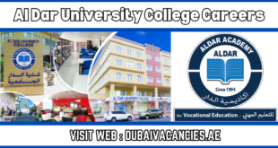 Al Dar University College Careers