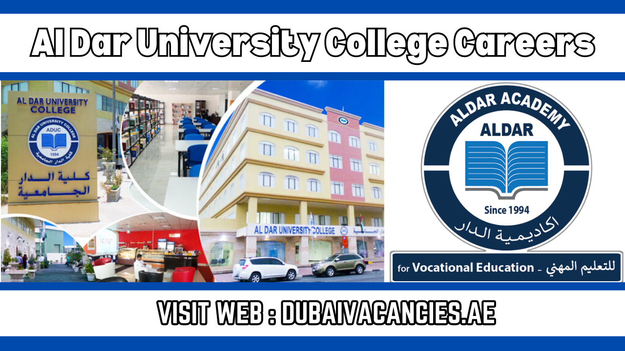 Al Dar University College Careers 