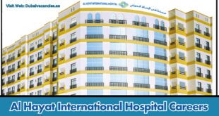 Al Hayat International Hospital Careers
