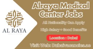 Alraya Medical Center Jobs