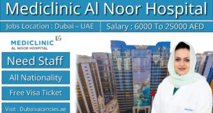 Mediclinic Al Noor Hospital Jobs