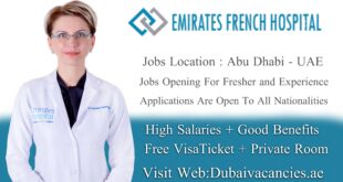 Emirates French Hospital Careers