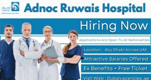 Adnoc Ruwais Hospital Careers