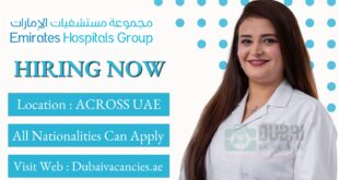 Emirates Hospitals Group Jobs
