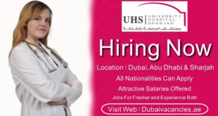 University Hospital Sharjah Careers