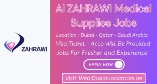 Al ZAHRAWI Medical Supplies Jobs