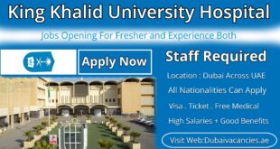 King Khalid University Hospital Jobs