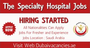 The Specialty Hospital Jobs