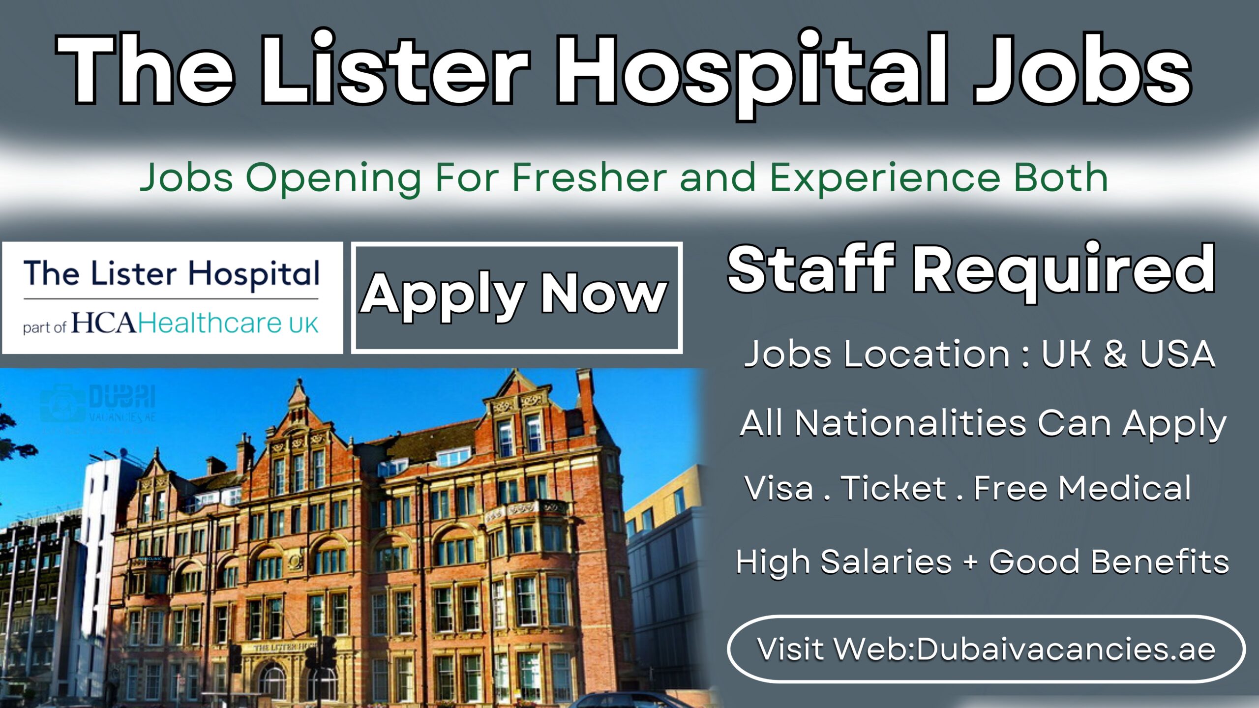 The Lister Hospital Jobs