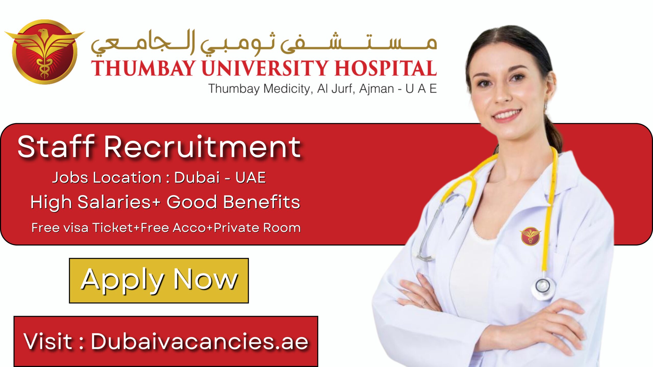 Thumbay University Hospital Careers