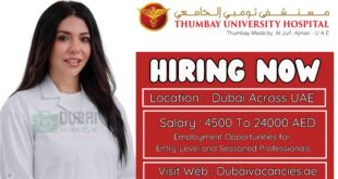 Thumbay University Hospital Careers