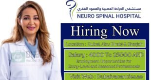 Neuro Spinal Hospital Dubai Careers