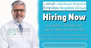 Emirates Hospitals Group Jobs