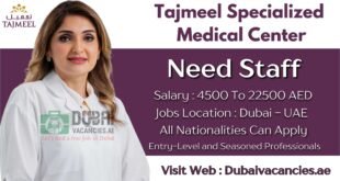 Tajmeel Specialized Medical Center Careers