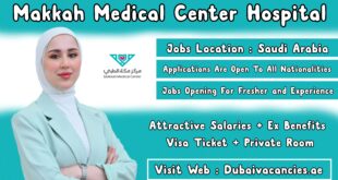 Makkah Medical Center Hospital Jobs