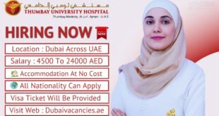 Thumbay University Hospital Careers