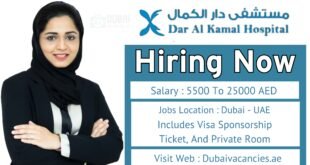 Dar Al Kamal Hospital Jobs In UAE