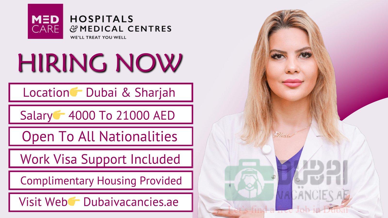 Medcare Hospitals And Medical Centres Careers