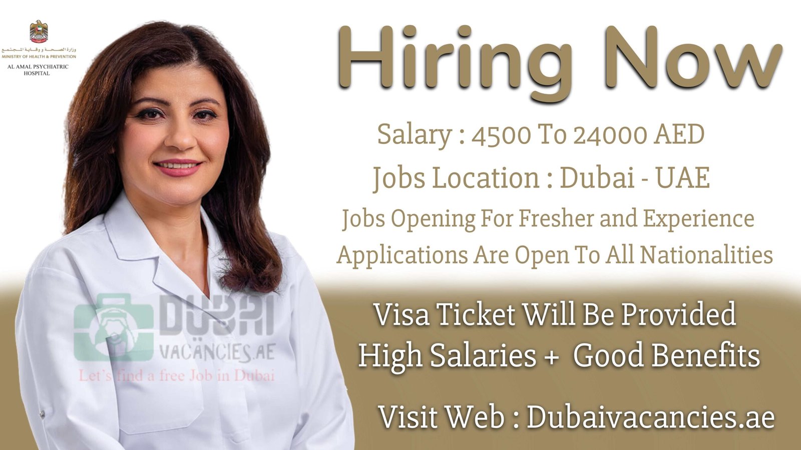 Al Amal Psychiatric Hospital Careers