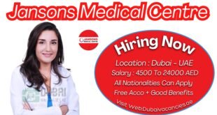 Jansons Medical Centre Jobs