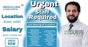 Mediclinic Al Noor Hospital Jobs