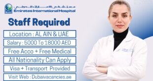 Emirates International Hospital Jobs