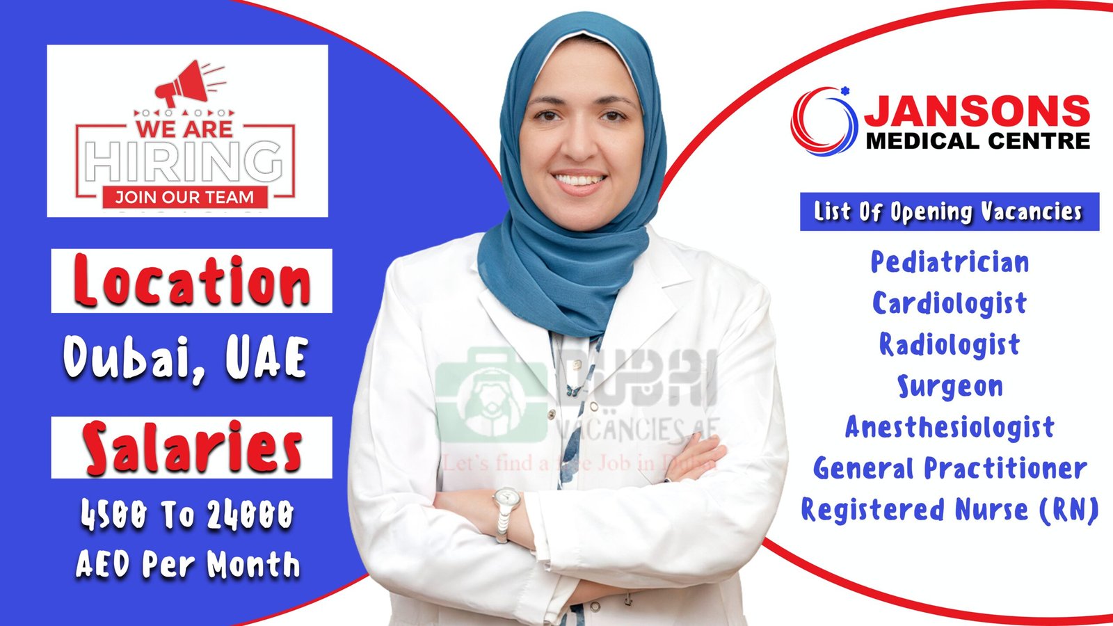 Jansons Medical Centre Jobs