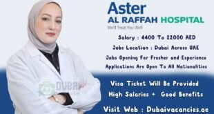 Aster Al Raffah Hospital Jobs