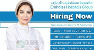 Emirates Hospitals Group Jobs