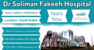 Dr Soliman Fakeeh Hospital Jobs