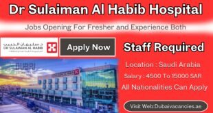 Dr Sulaiman Al Habib Hospital Jobs