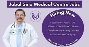 Jabal Sina Medical Centre Jobs