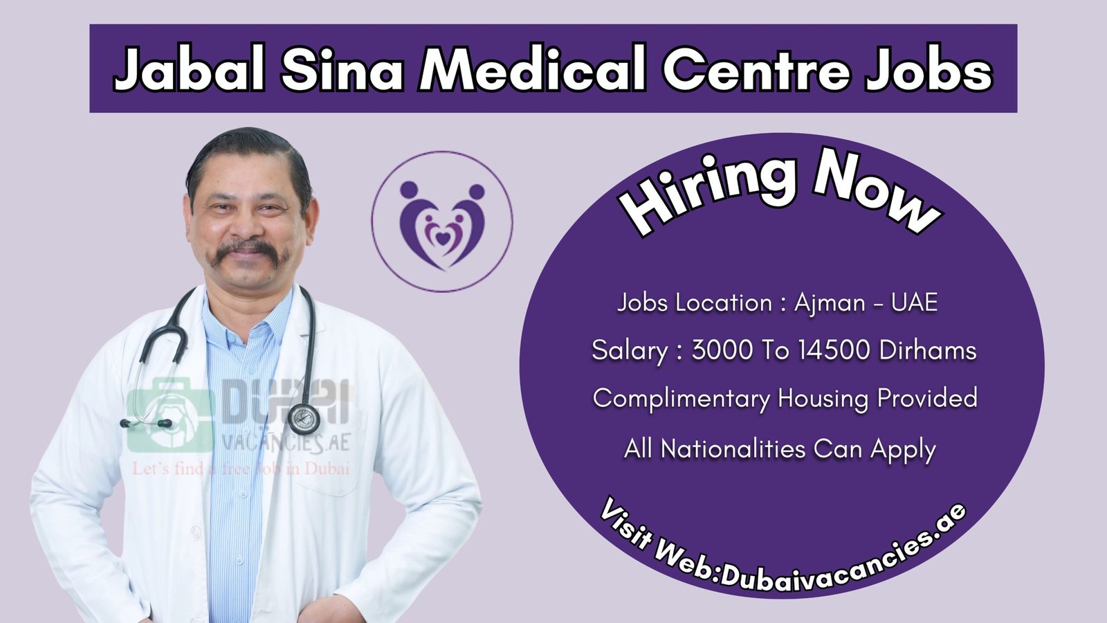 Jabal Sina Medical Centre Jobs