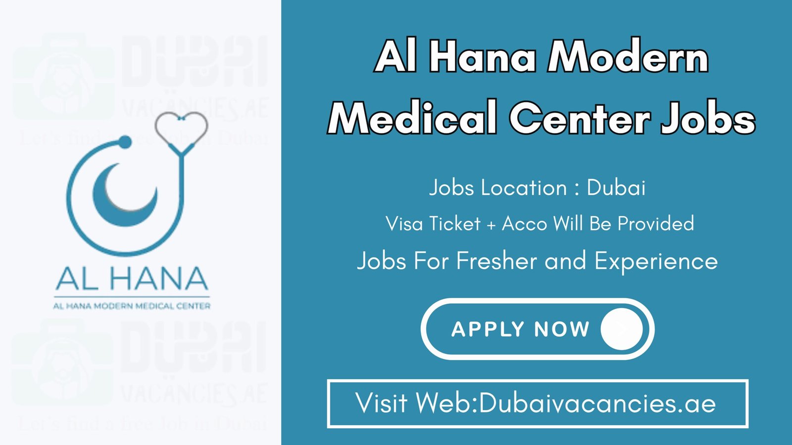 Al Hana Modern Medical Center Jobs