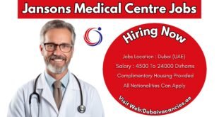 Jansons Medical Centre Jobs