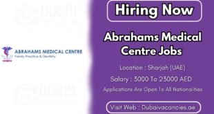 Abrahams Medical Centre Jobs